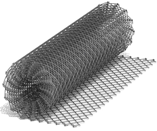 Сетка оцинкованная в рулонах 1,4 20x20