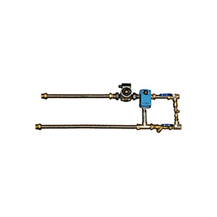 Узлы обвязки для водяных теплообменников ВДЛ-300A-52-4,0 Узлы обвязки для водяных теплообменников ВДЛ-300A-52-4,0