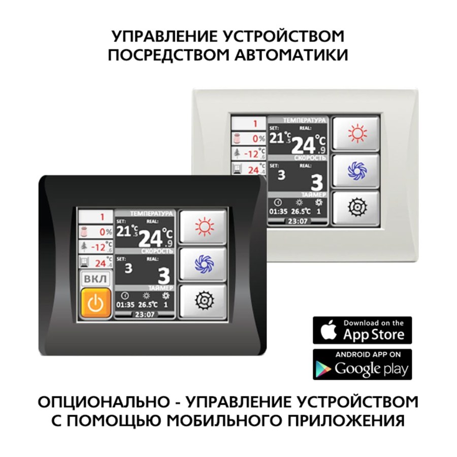 Приточная установка ФЬОРДИ ВПУ-500 ЕС-3-220-1-GTC