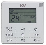 Кассетный четырёхтрубный фанкойл MDV MDKA-1500F