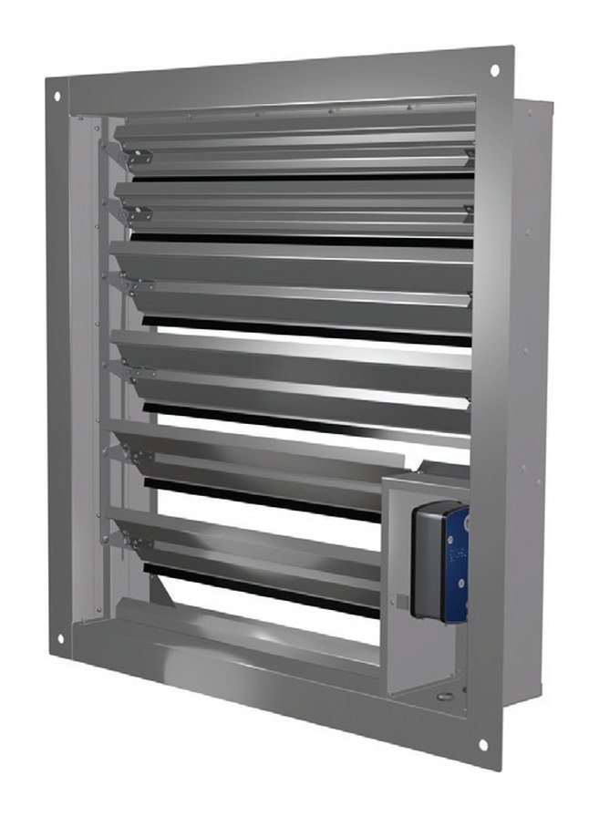 Клапан дымоудаления ДМУ-МС 800×400 многостворчатый